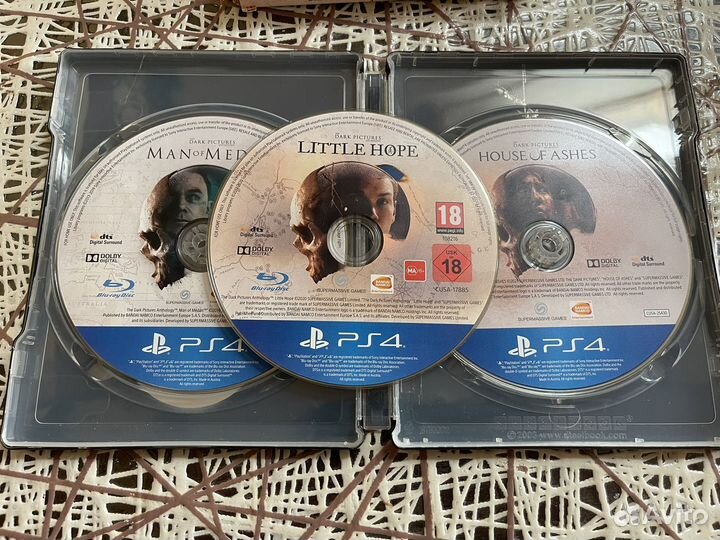 The Dark Pictures anthology ps4 ps5