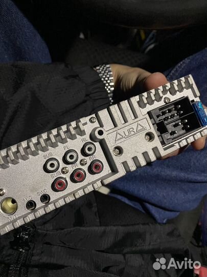 Магнитола aura 77 dsp black edition