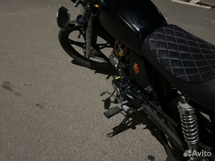 Мопед альфа kafe racer