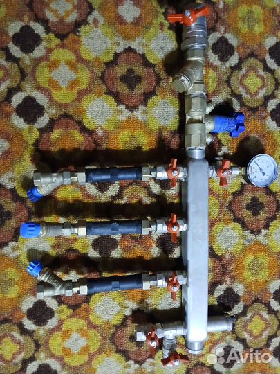 Распределитель на теплый пол и отопление