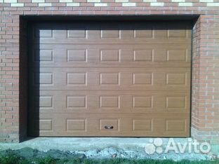 Гаражные ворота секционные