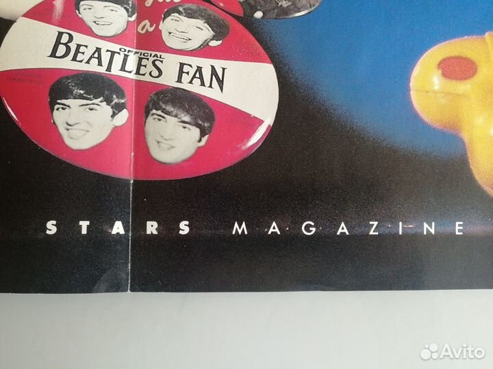 Постер The Beatles из журнала Stars Magazine