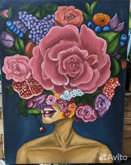 Картина масло холст