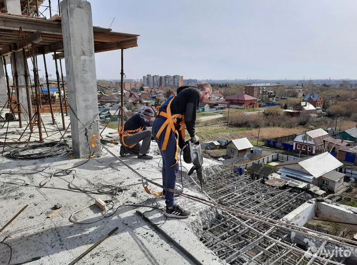 Подсобные рабочие на стройку