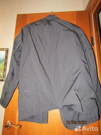 Куртка мужская длинная на подкладе размер 52- 54