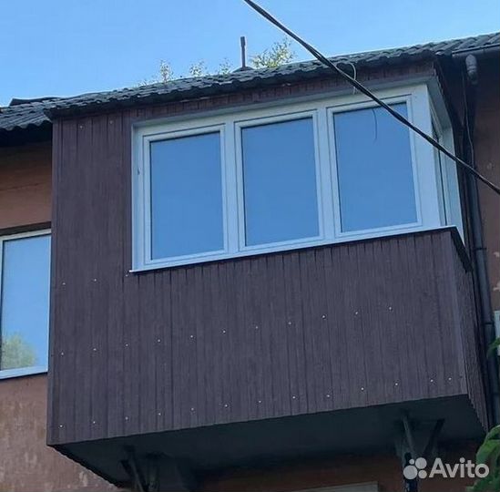 Балконы и лоджии с пластиковыми окнами