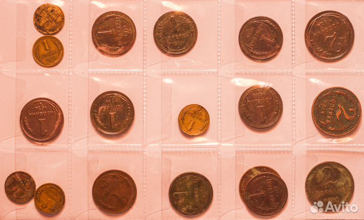Монеты -ранние Советы