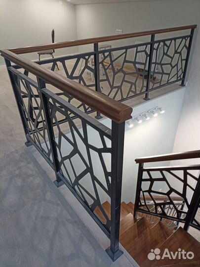 Лестничные перегородки и ограждения на заказ