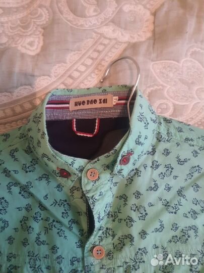 Рубашка для мальчика 10-12 лет