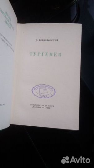 Серия Жзл Тургенев