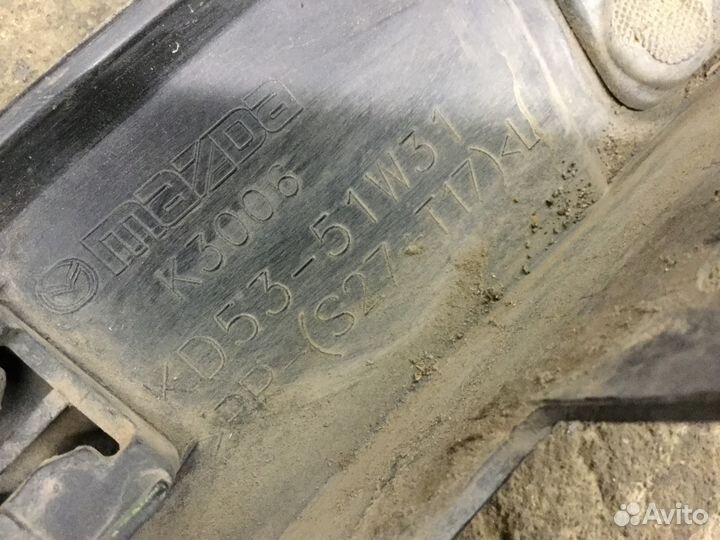 Накладка на крыло переднее Мазда CX 5 2012-2017