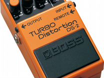 Гитарная педаль boss DS-2 Turbo Distortion