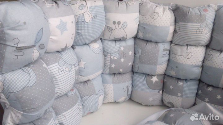 Бортики в детскую кроватку