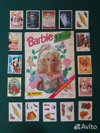 Наклейки Panini Barbie, Самые красивые лошади мира