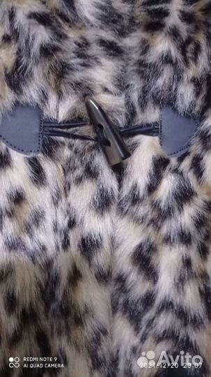 Шуба, мех исскуственный размер 50