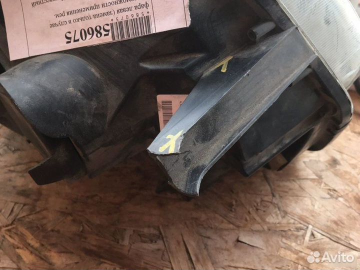 Фара Renault Duster