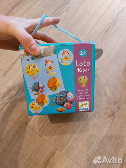 Лото Djeco Времена года 2+