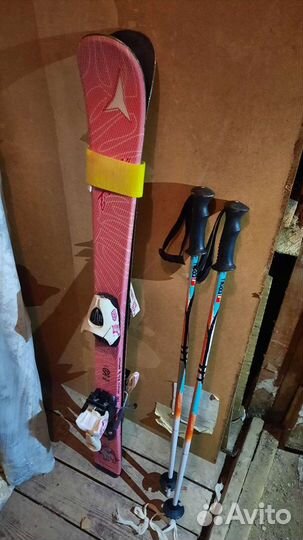 Горные лыжи детские 100 см