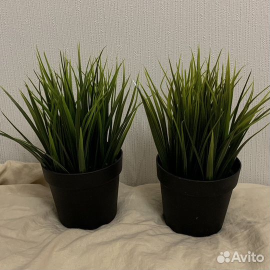 Искуственные цветы IKEA кашпо