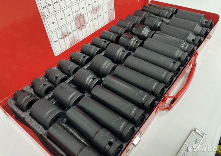 Набор ударных головок 35 предметов