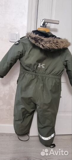 Зимний комбинезон kerry для мальчика 98