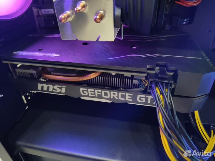 Игровой компьютер ryzen 5 2600 GTX1660s