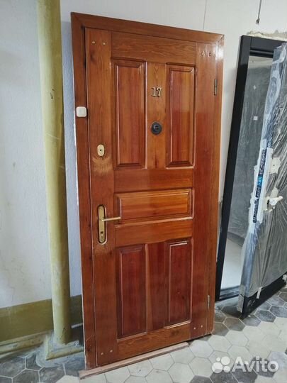 Дверь входная железная бу
