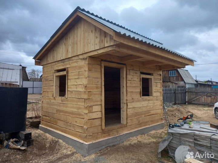 Строительство бань, баня