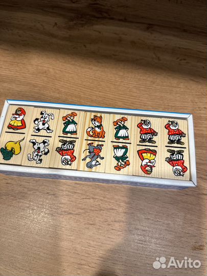 Домино деревянное