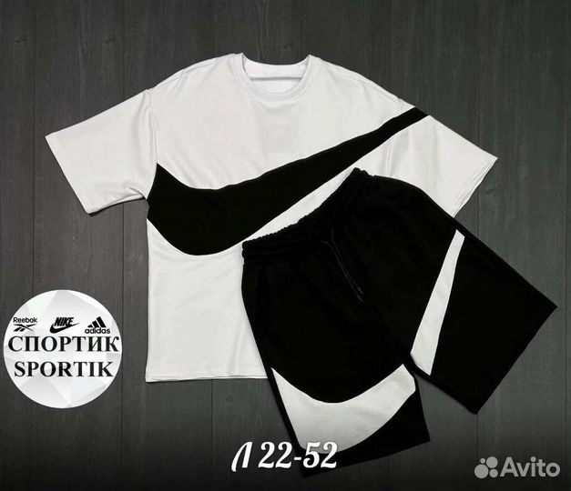 Шорты+футболка nike летний