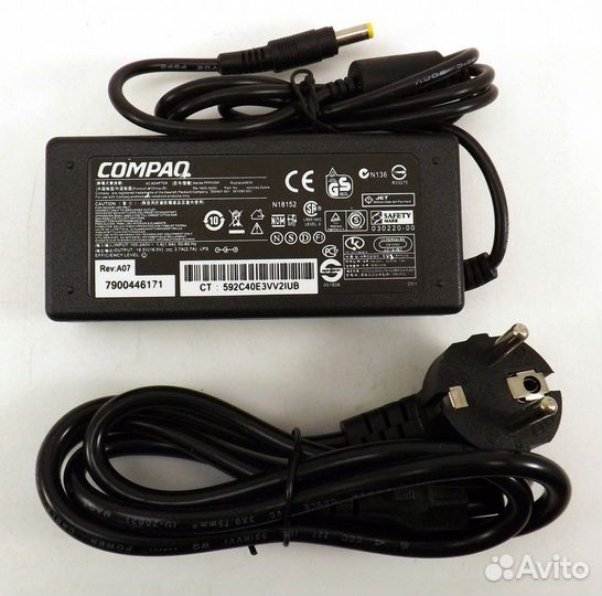 Блоки Питания для ноутбука compaq 19V(18V)
