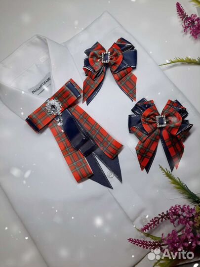 Школьный набор,бантики