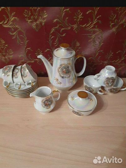 Кофейный сервиз мадонна гдр