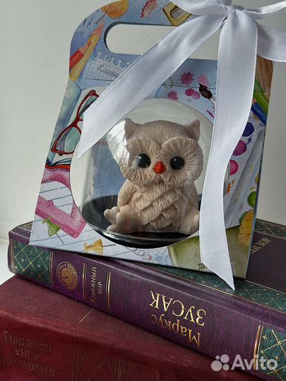 Мыло Сова подарок на 1 сентября