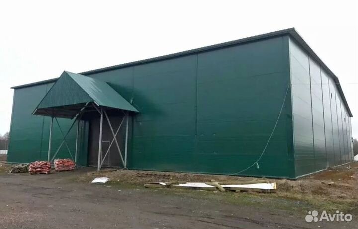 Строительство гаражей для спецтехники под ключ