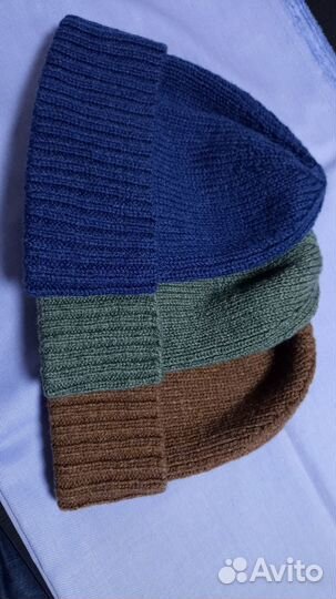 Вязаная шапка мужская оригинал