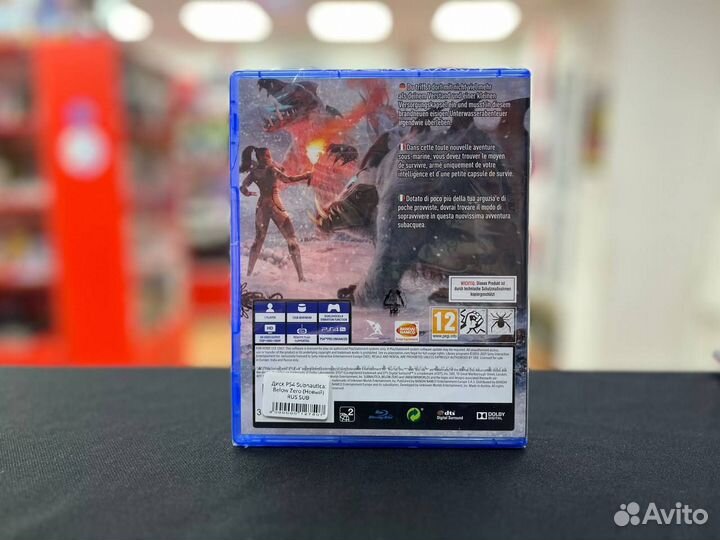 Диск PS4 Subnautica: Below Zero (Новый) RUS SUB