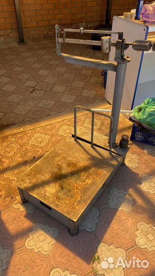 Весы напольные механические