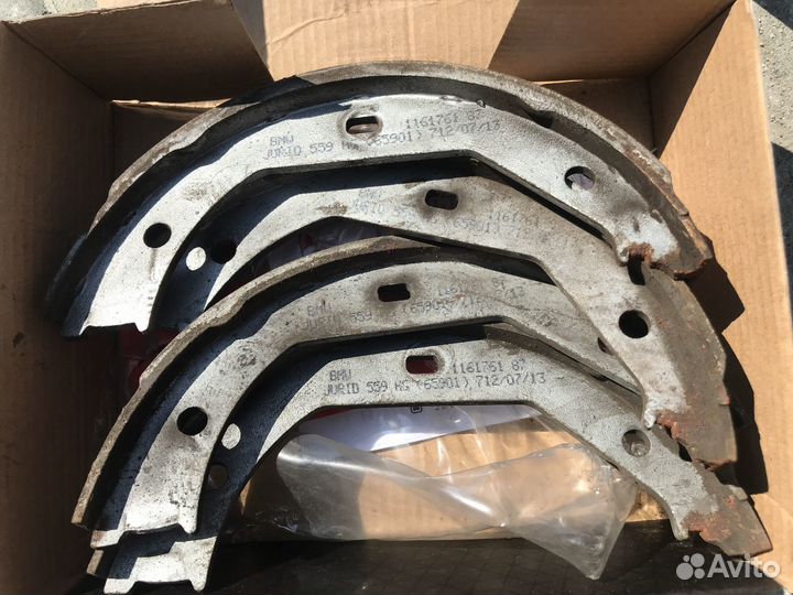 Колодки тормозные барабанные BMW X1 E84 на ручник