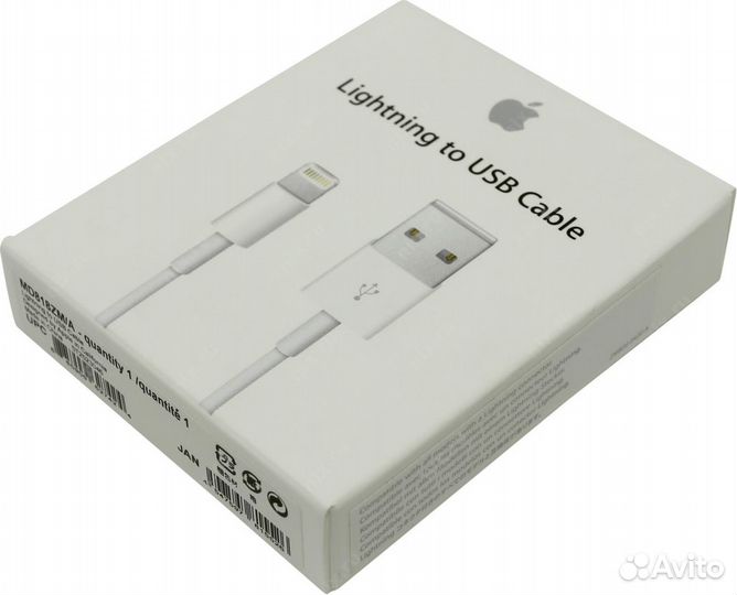 Кабель Apple Lightning to USB Cable (MD818ZM/A)