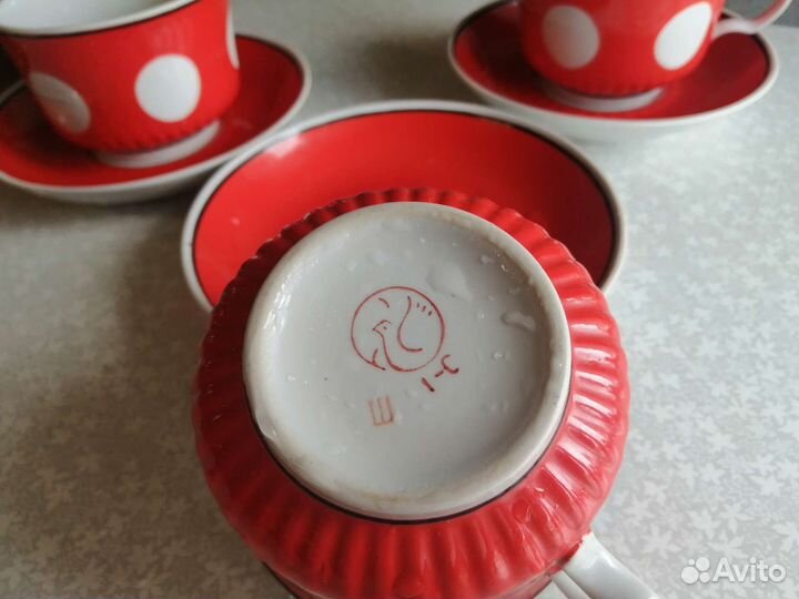 Чашка с блюдцем СССР