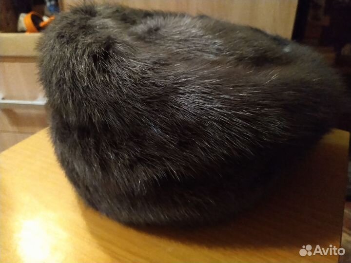 Шапка из норки женская