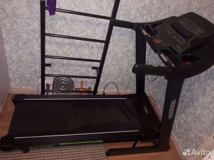 Тренажер, беговая дорожка torneo magic