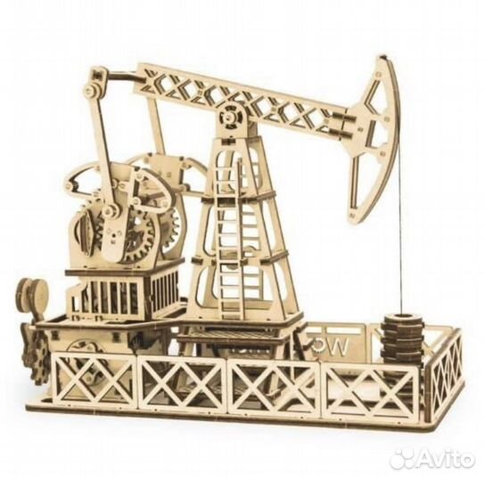 Нефтекачка из фанеры