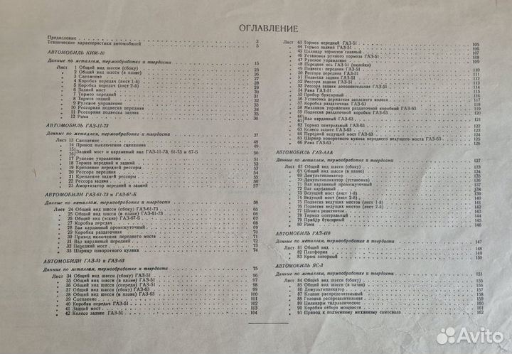 Атлас конструкции сов-ких автомобилей. 1948 г