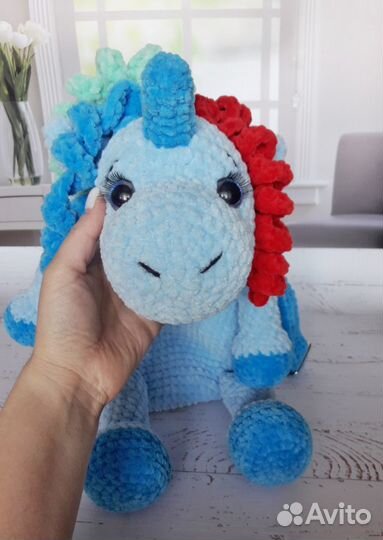 Рюкзак вязаный детский