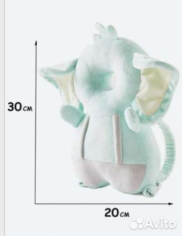 Подушка-рюкзак для защиты головы малыша от ударов