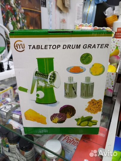 Овощерезка ручная механическая с насадками