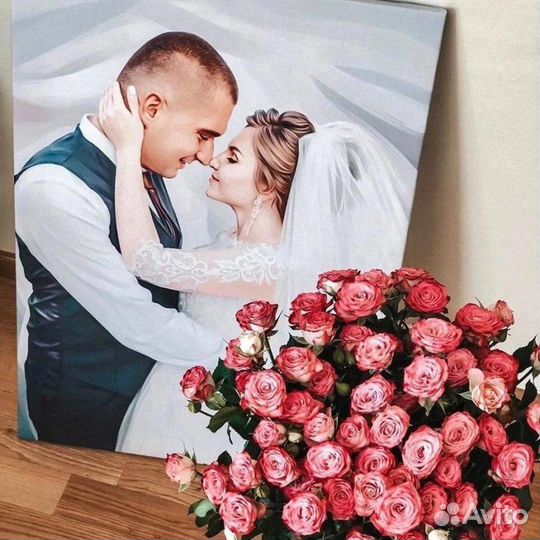 Фото на хосте за 1деньКурск/Портрет на холсте