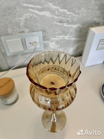 Подсвечники стеклянные